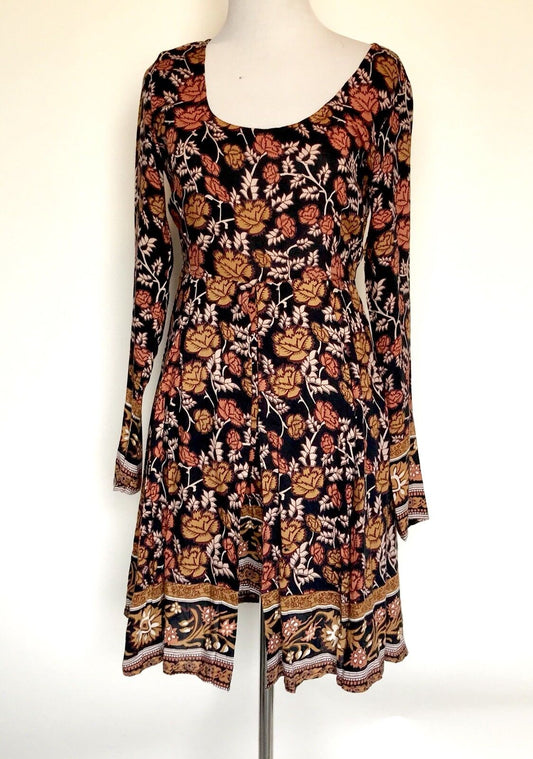 Raga NEW Boho Floral Romper Dress. Retails $106 Price $58. Size S