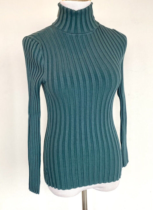 Sundance Legends Turtleneck Sweater Retail $88 Price $52 NWT PXXS Pine Green